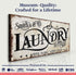 The Laundry Room Sign VI