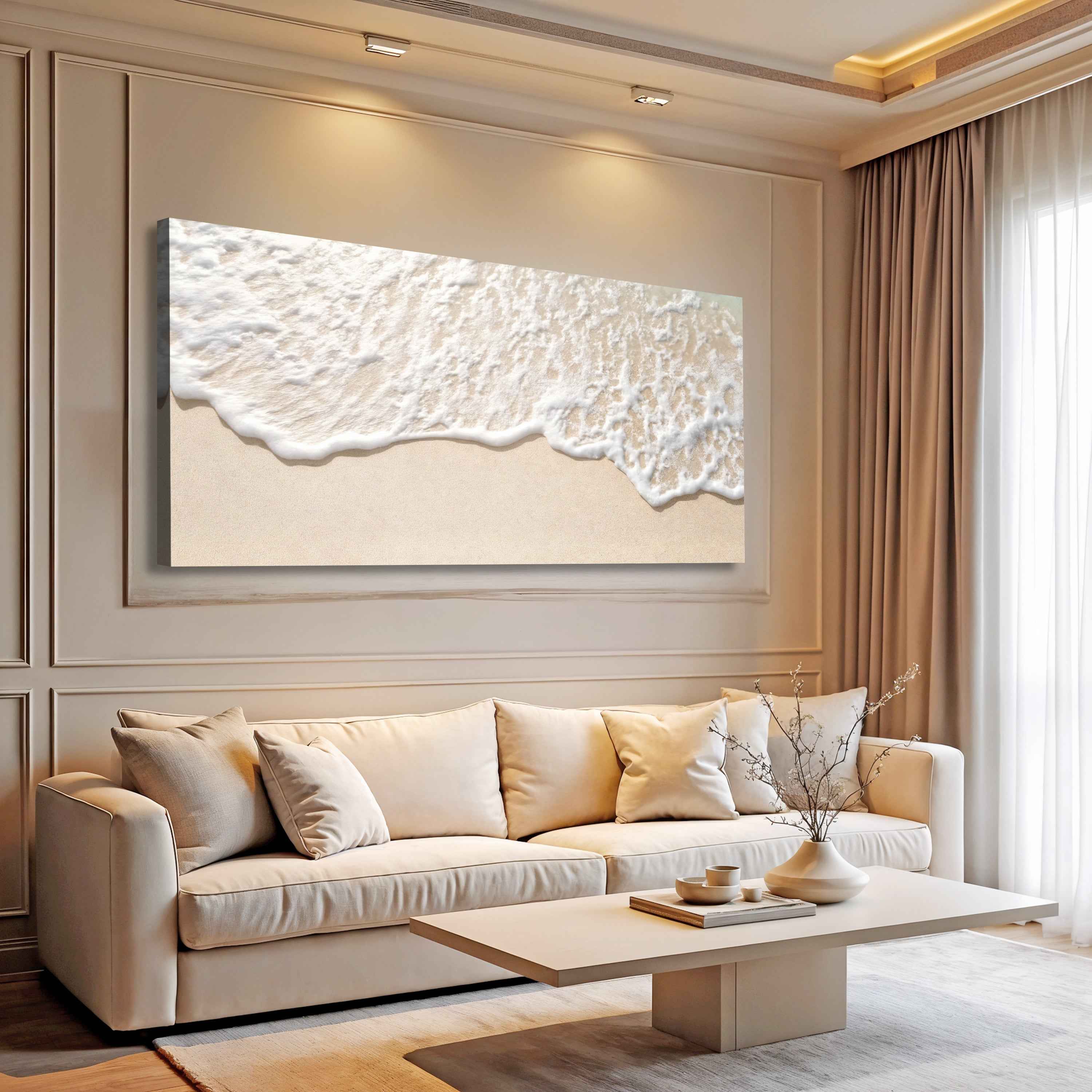Sandy Waves Wall Art II