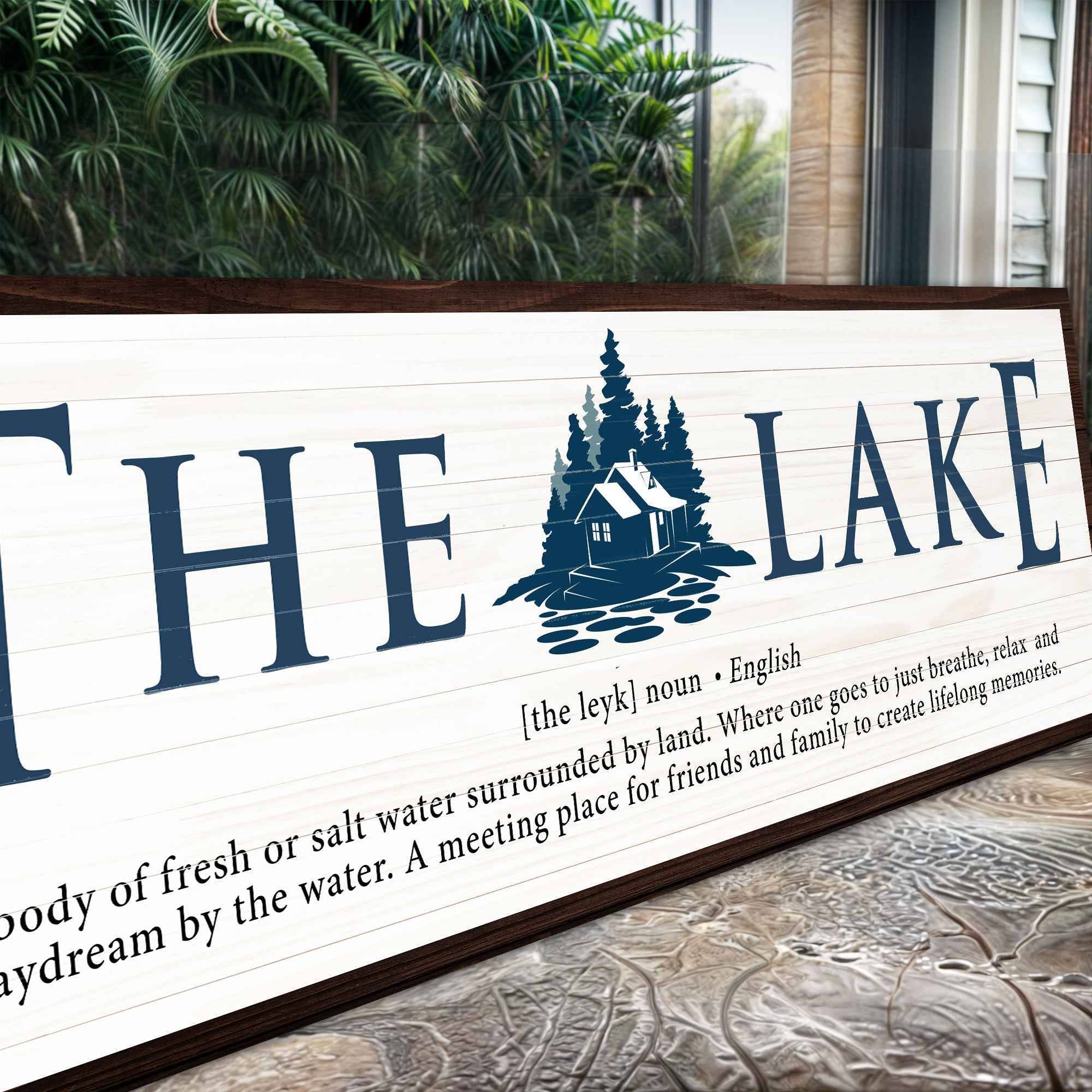 The Definition of Lake Sign II