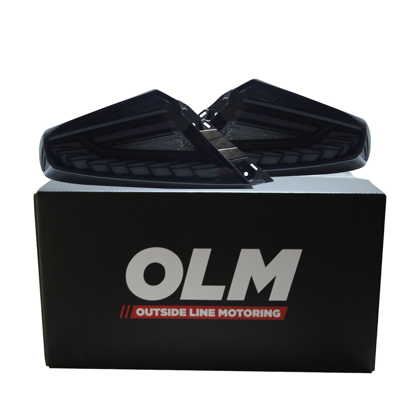 OLM Phantom-Spec LED Taillights (Smoke Lens White Optic) - 2022+ WRX