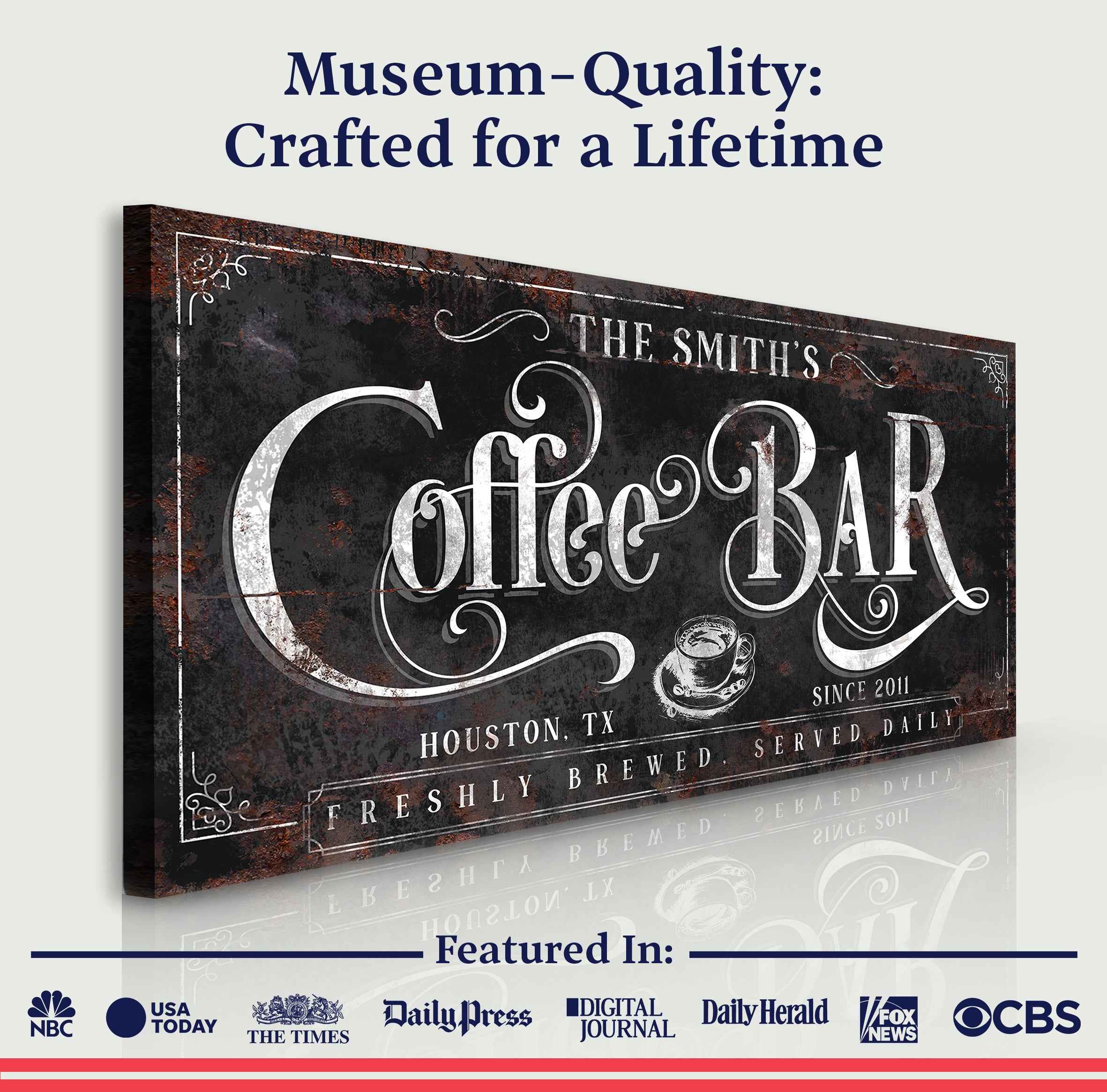Coffee Bar Sign XI