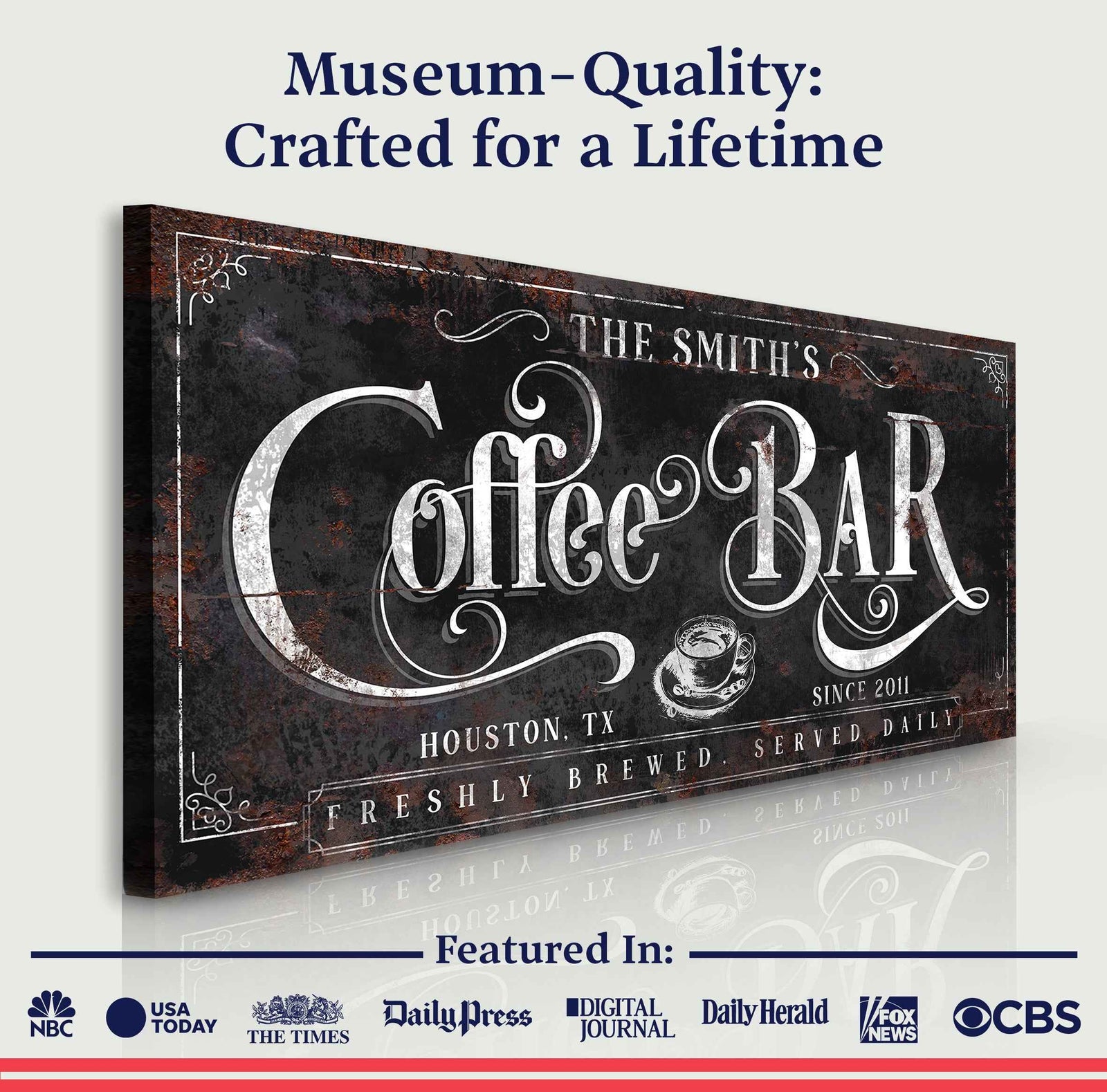 Coffee Bar Sign XI