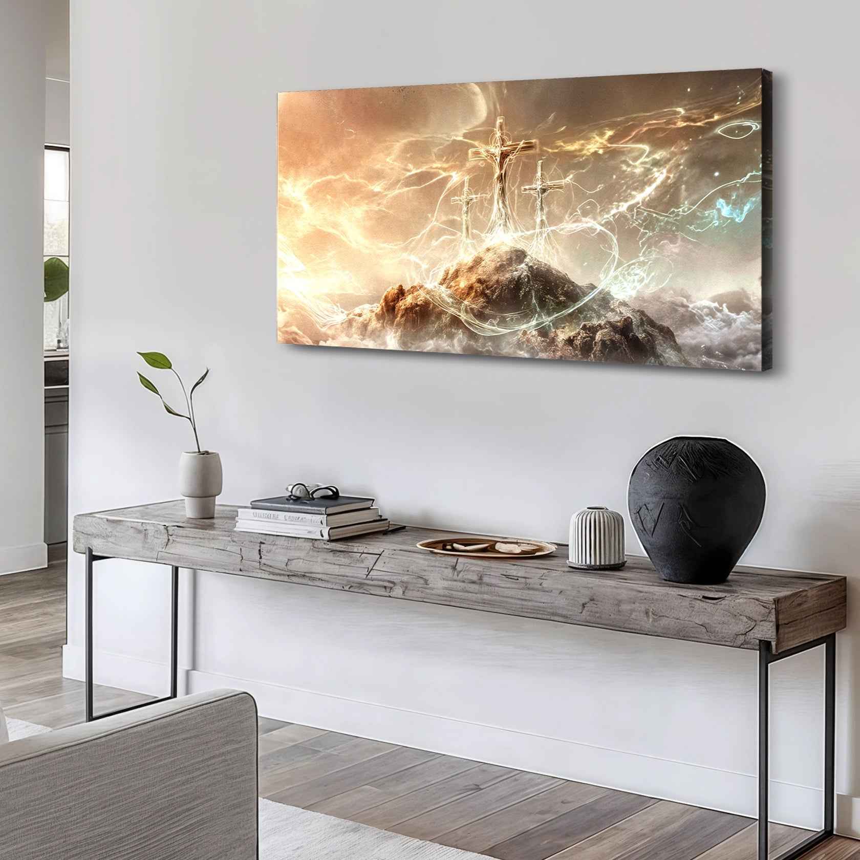 He Is Risen Faith Wall Art