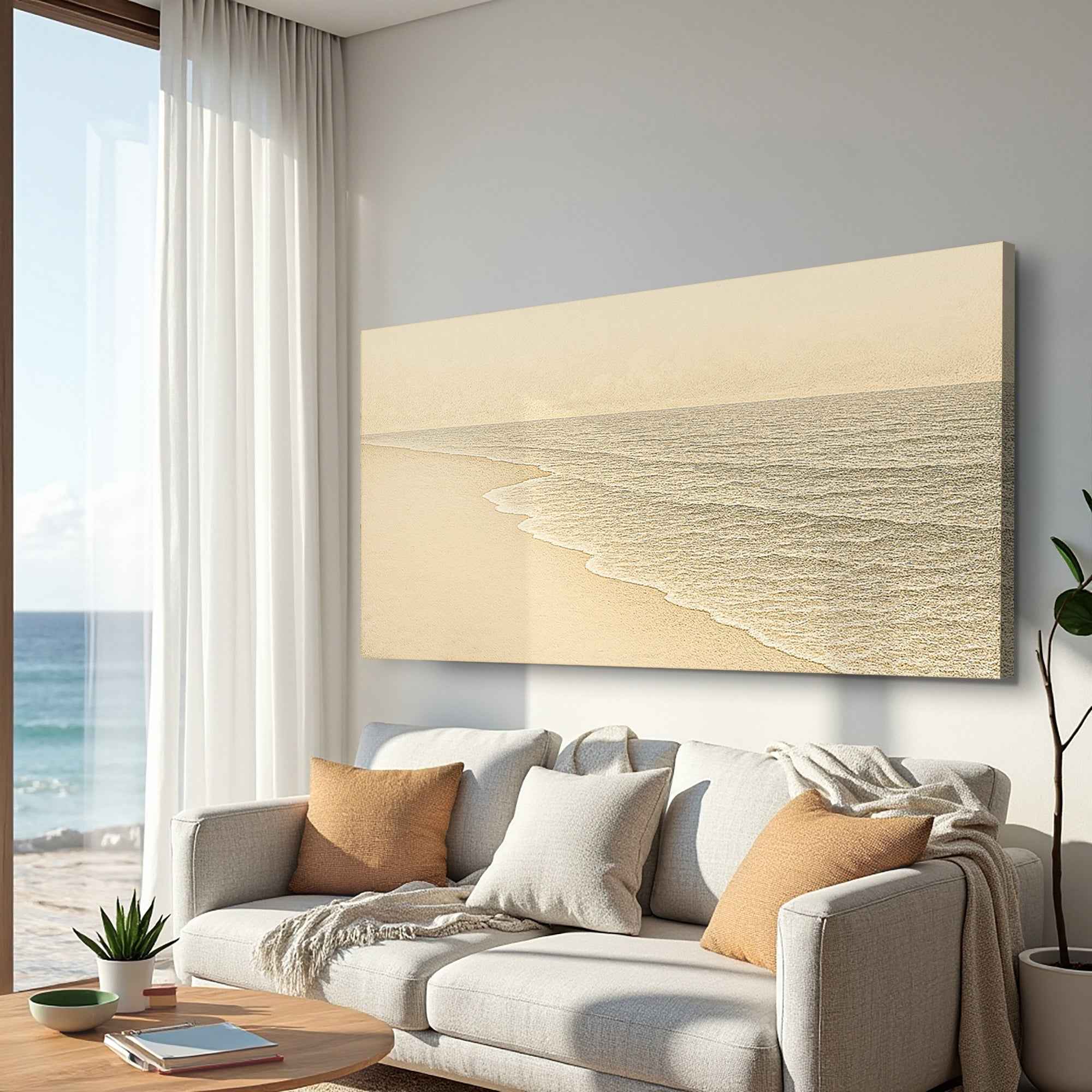 Beach Shoreline Coastal Wall Art III
