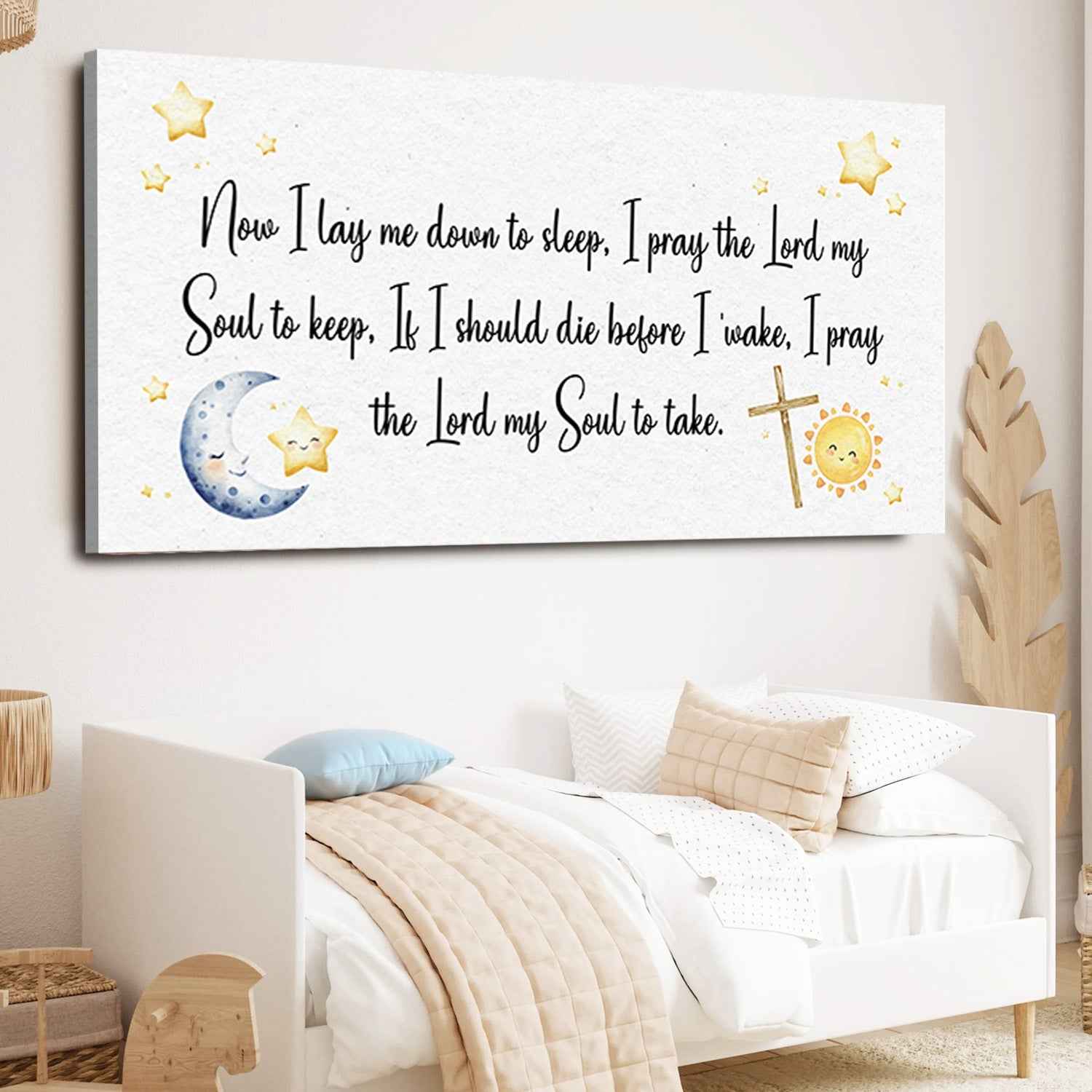 I Lay Me Down To Sleep Faith Sign
