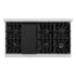 ZLINE 48"Classic Gas Range, Convection Gas Oven, DuraSnow® Stainless Steel, White Matte Door CGRS-WM-48