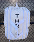 Elite Pro Tour Bag w/shoe bag - WHITE - Pickleball Bag