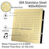16" LED Chrome/Matte Black/Brushed Gold/Nickel Shower Head with 3-Way Thermostatic Valve, LED Display, 6 Body Jets