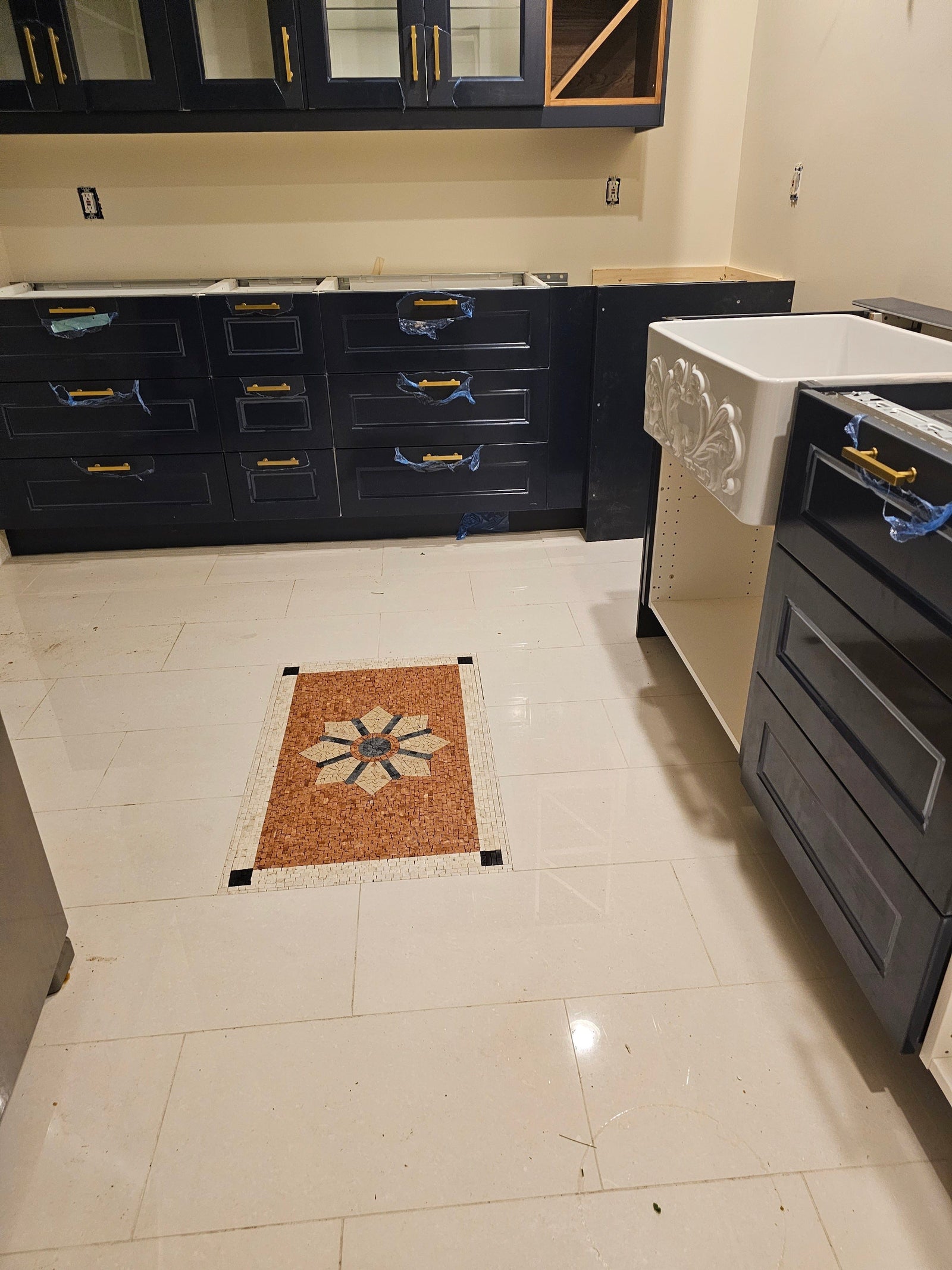 Rosace Decorative Mosaic Tile