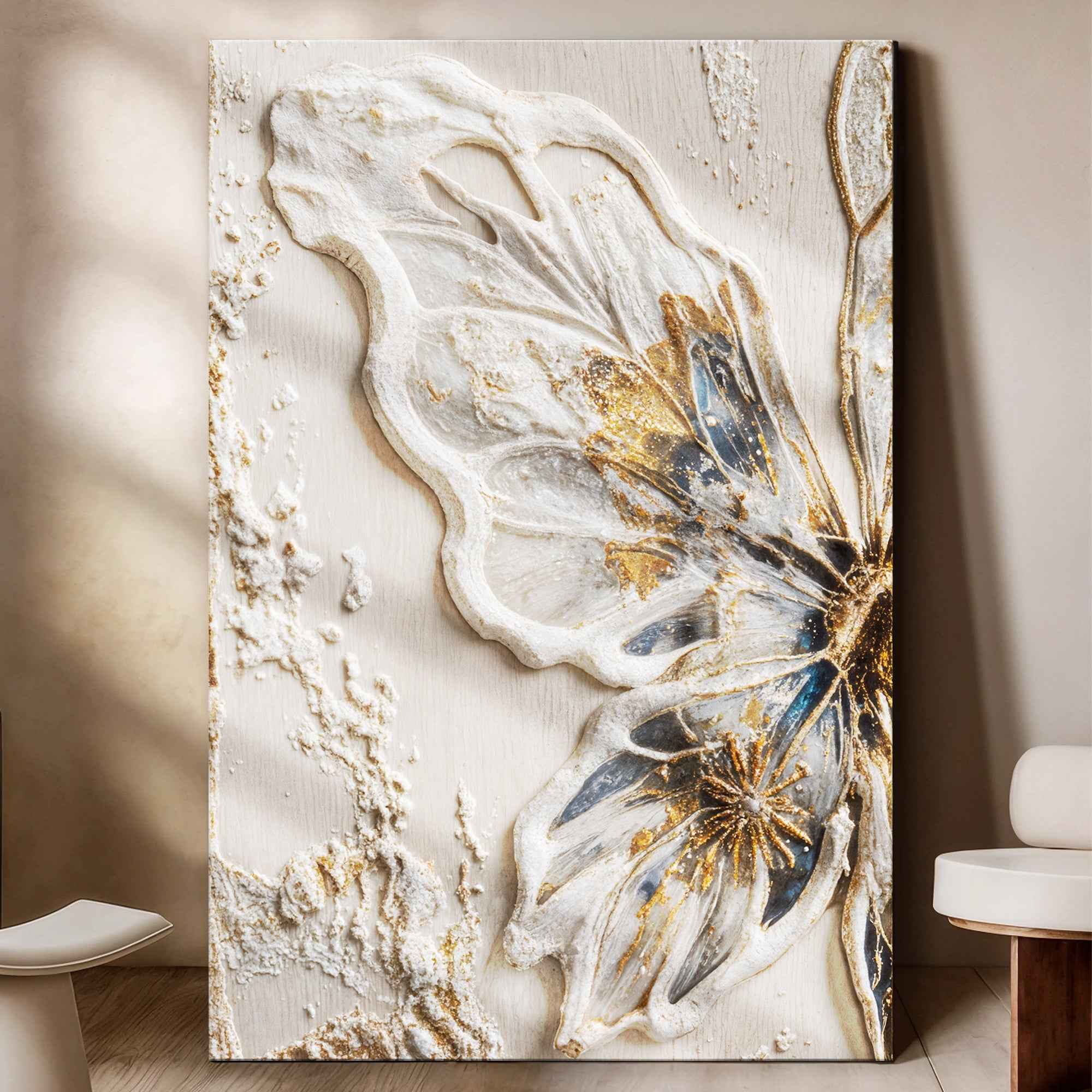 Half Butterfly Wall Art