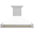 ZLINE 48" Autograph DuraSnow White Range Hood 8654SNZ-WM48-CB