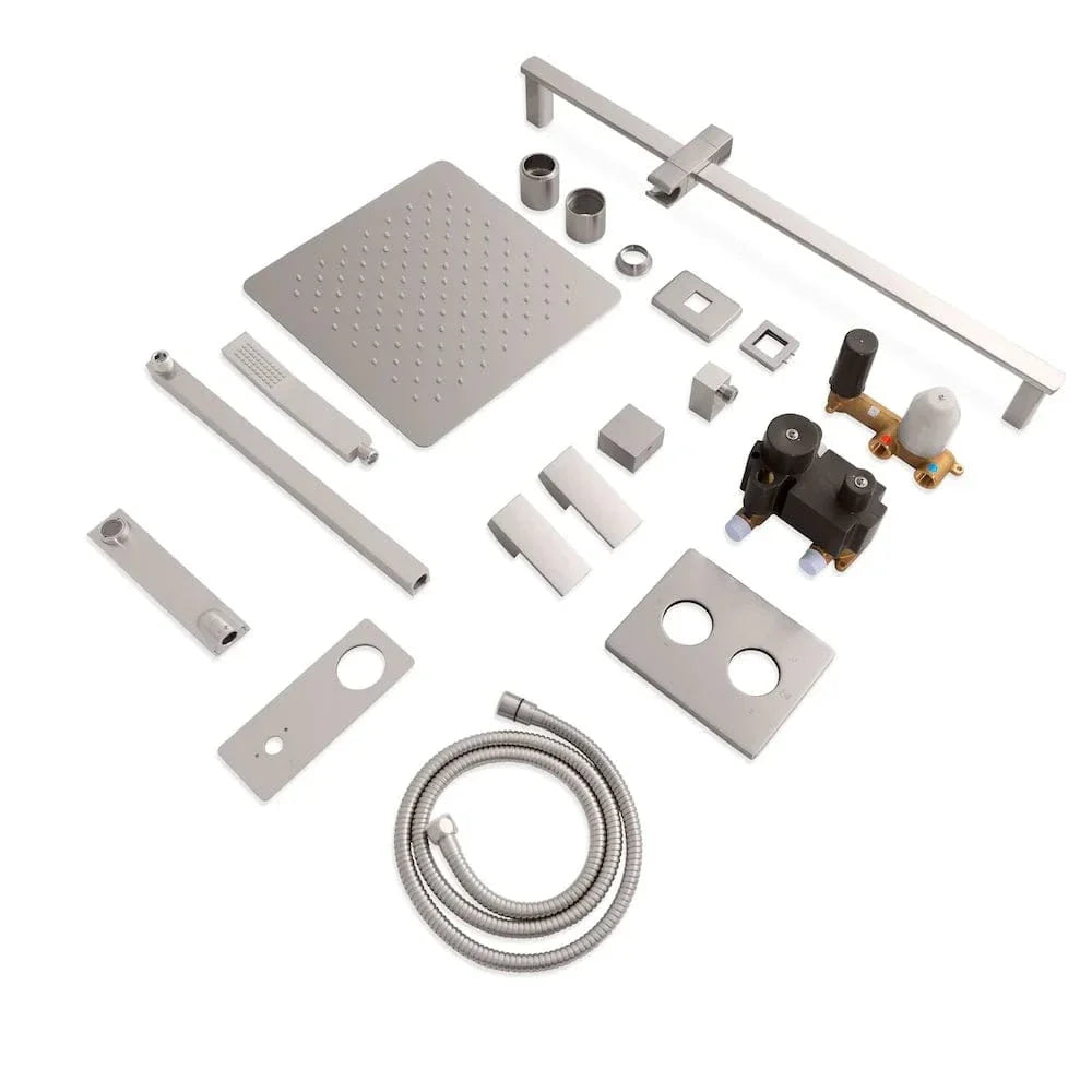 ZLINE Bliss Shower System Oversized Shower Head, BLS-SHS12-BN