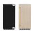 ZLINE 15" Touchstone Clear Cube Ice Maker Drain Pump Panel Ready Door Polished Gold Door ICCDPZ-15-G