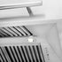 ZLINE 48" Autograph DuraSnow Red Stainless Wall Range Hood 8654SNX-RM-48