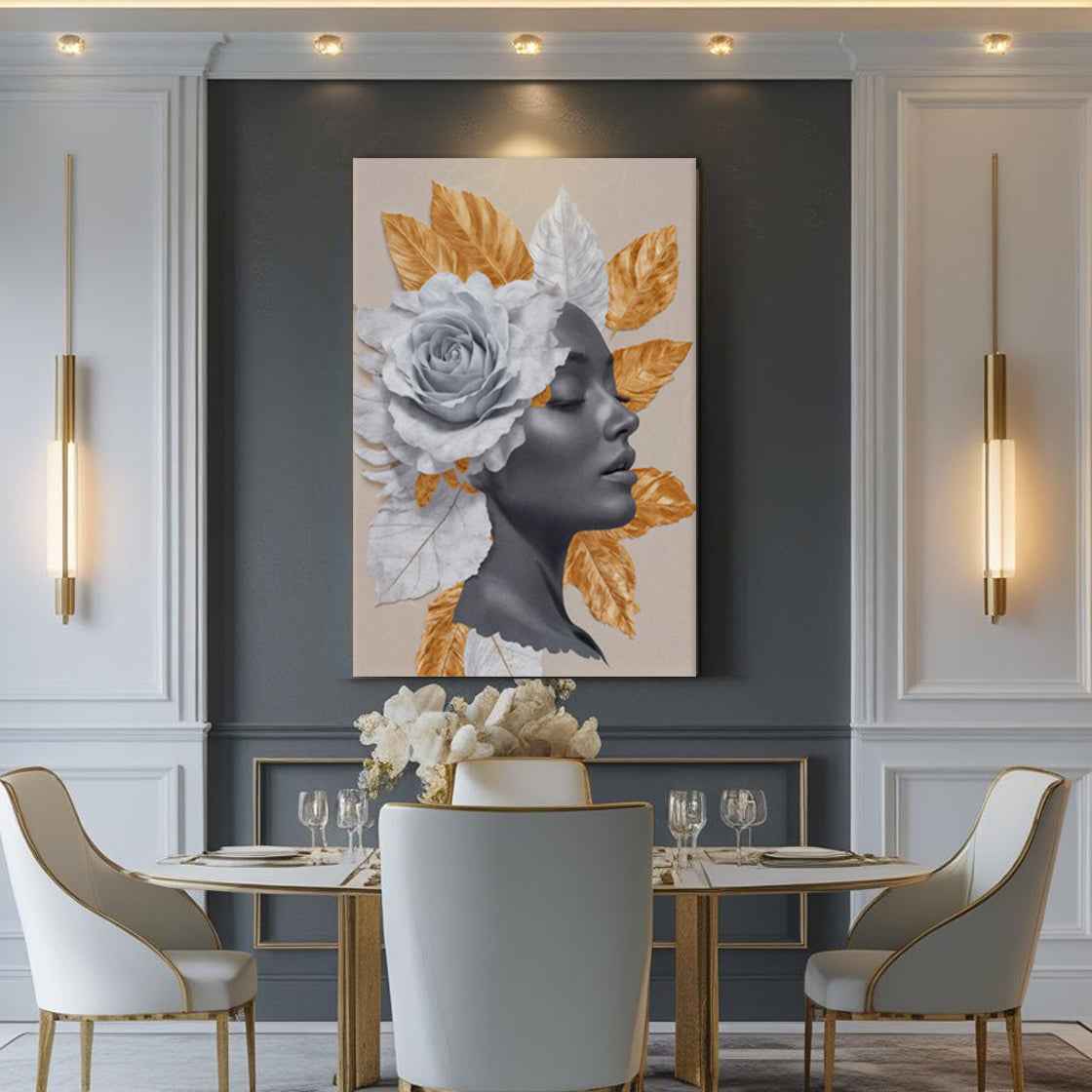 Floral Majesty Wall Art IV