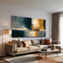 Abstract Geometric Lines Wall Art
