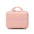 2-Piece ABS Spinner Wheel Luggage Set with Combination Lock