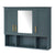 Modern Wall Mounted Medicine Cabinet With Adjustable Shelves, Soft Close Doors, High Define Mirror