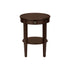 Accent Table, 2 Tier, Transitional - Espresso