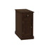 Accent End Table, Storage Drawer, Versatile Design - Espresso