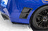 OLM Paint Matched/Gloss Black Rear Bumper Lip - World Rally Blue - 2015-2021 Subaru WRX / STI