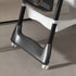 Adjustable Baby High Chair 0-6 Years, Portable Infant Feeding Seat With Safety Belt, Silent Lockable Wheels