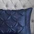 7 Piece Tufted Comforter Set Navy Queen