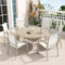 7 Pieces Patio Dining Set