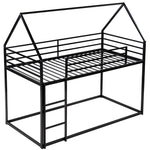 House Bunk Bed With Built In Ladder