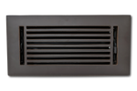 Cast Aluminum Linear Bar Vent Covers - Oxidized Bronze