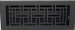 Cast Aluminum Arts & Crafts Vent Cover - Black