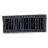 Cast Aluminum Contemporary Vent Covers - Black