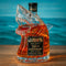 Shark Head Glass Bottle Collectible Whiskey Decanter Movie Memorabilia