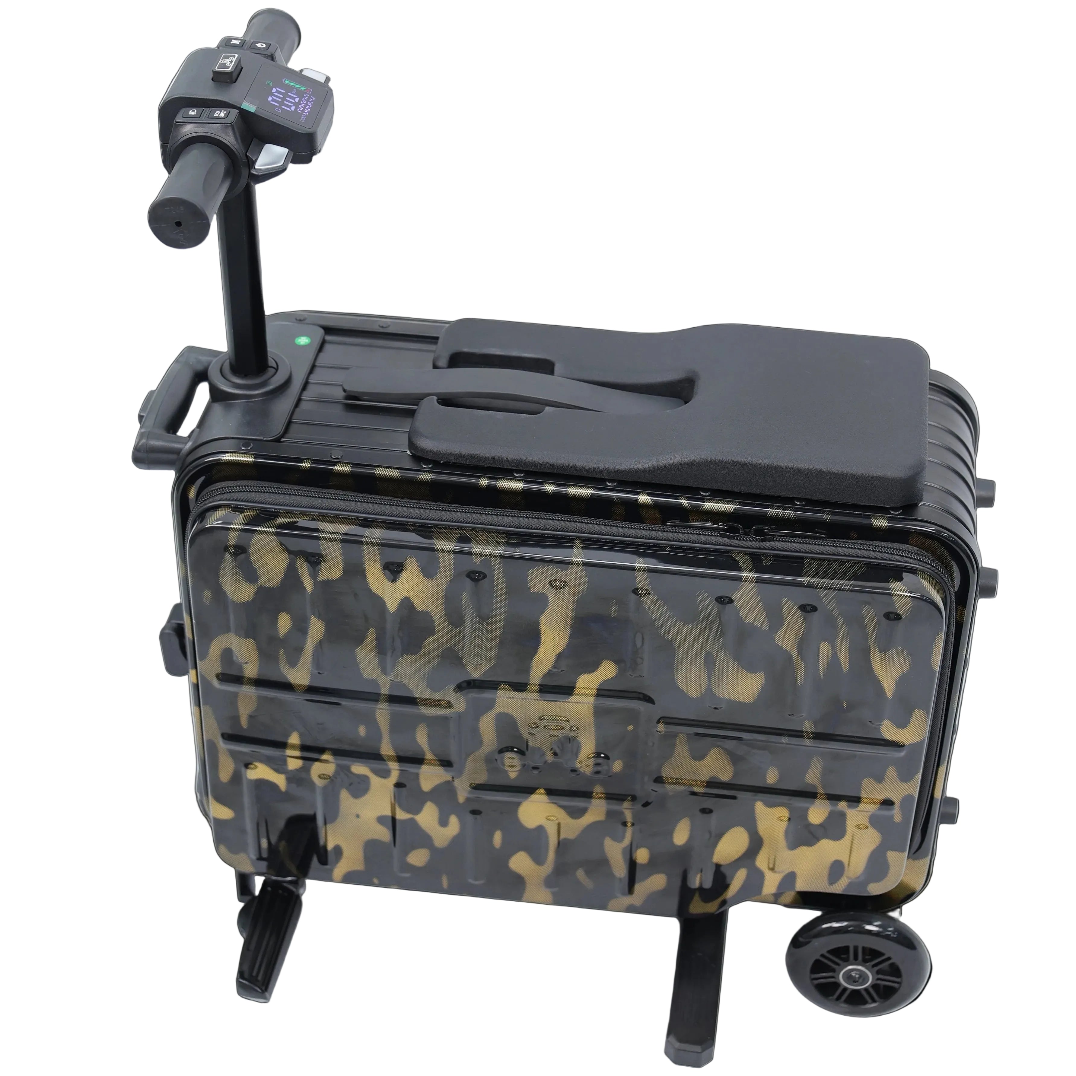 Elala Lite - Camo Motorized Suitcase