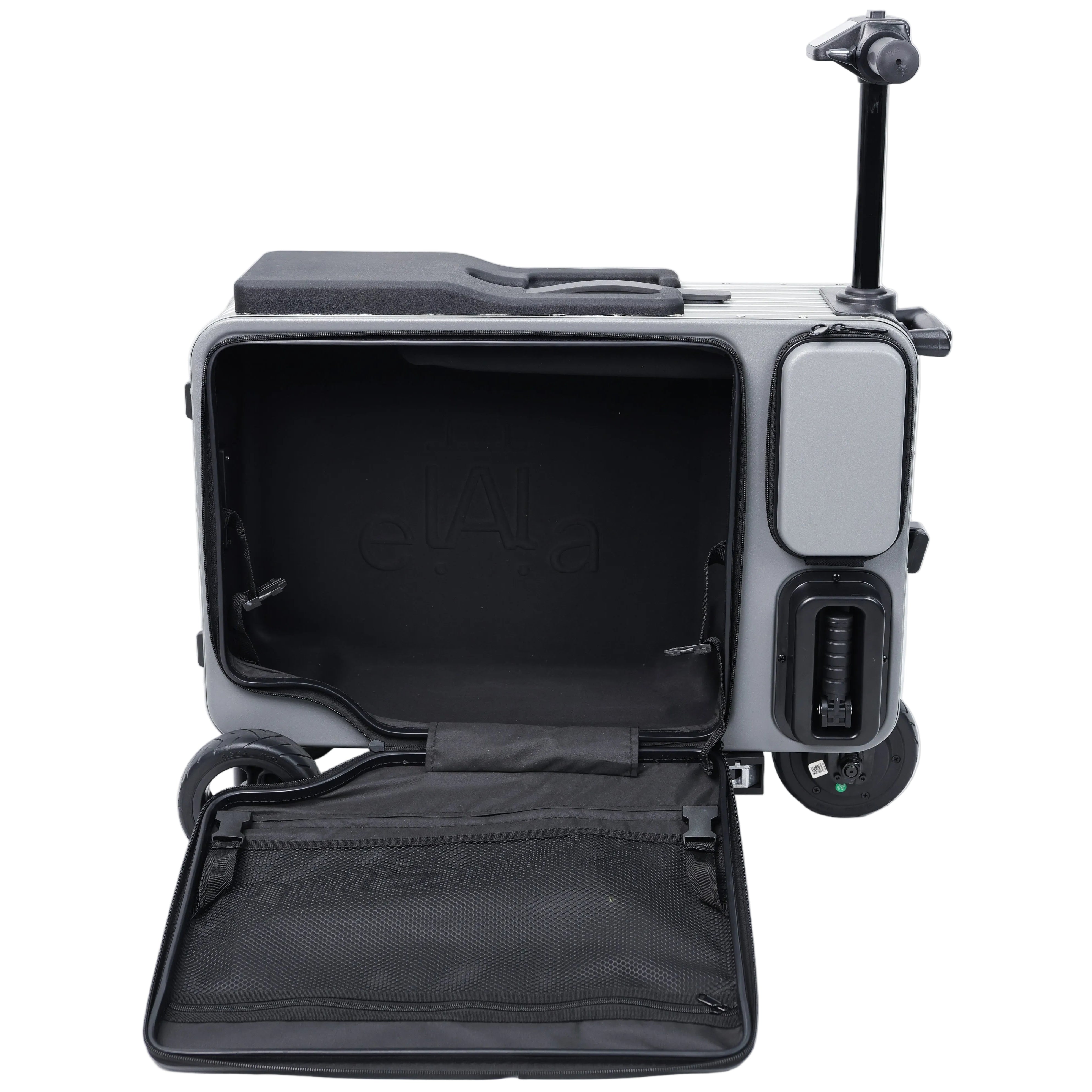 Elala P28 - Silver Motorized Suitcase