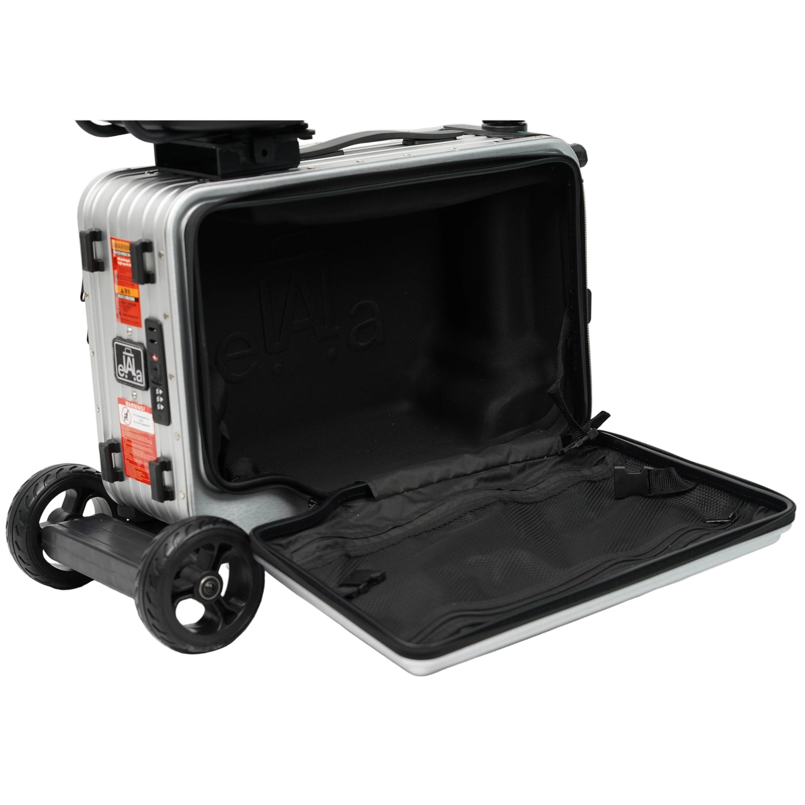 Elala Master - Silver Motorized Suitcase