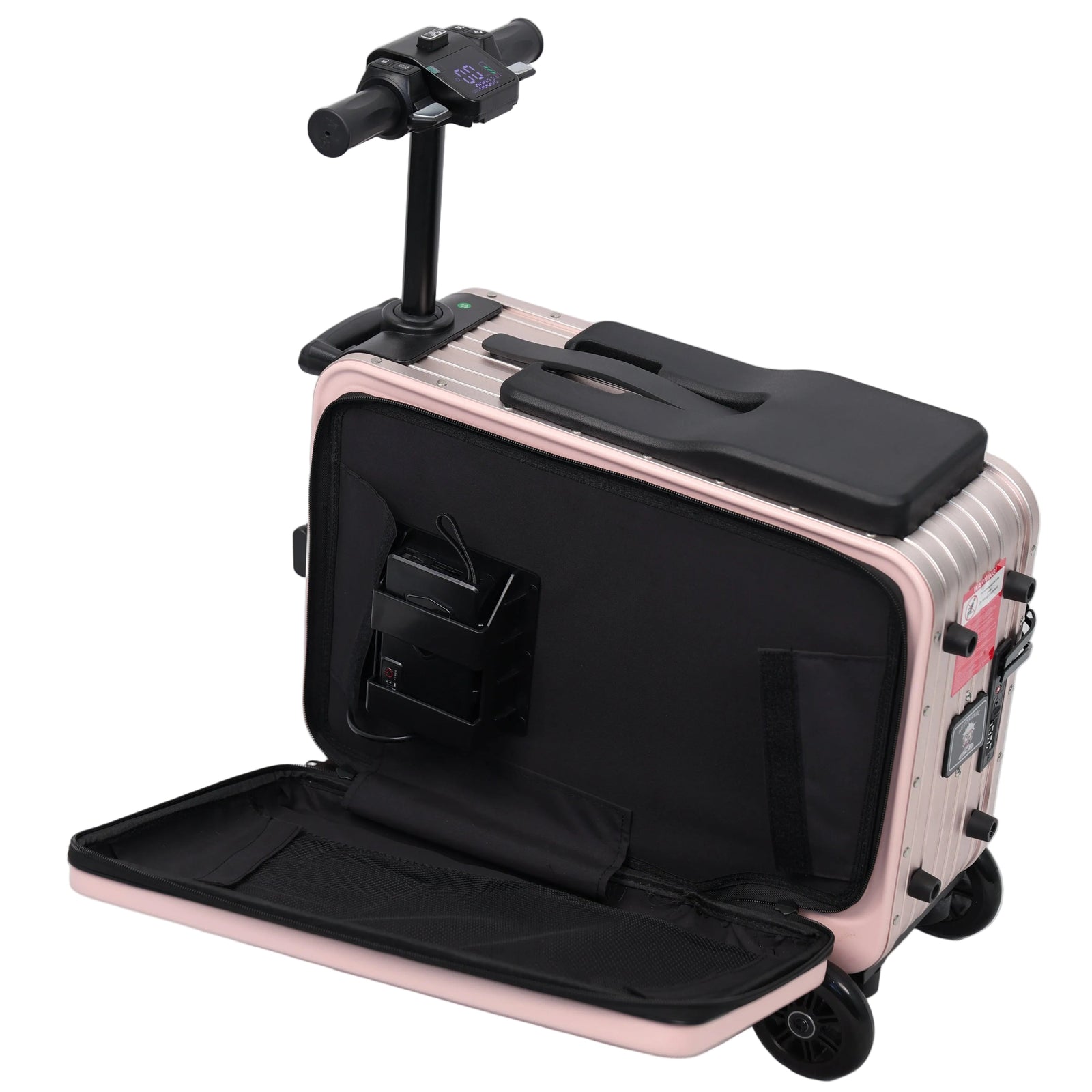 Elala Lite - Pink Motorized Suitcase