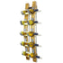 Wine Barrel Stave 5-Bottle Holder - Wall Mount Wine Rack - Rustic Wine Barrel Decor - Unique Wine Storage