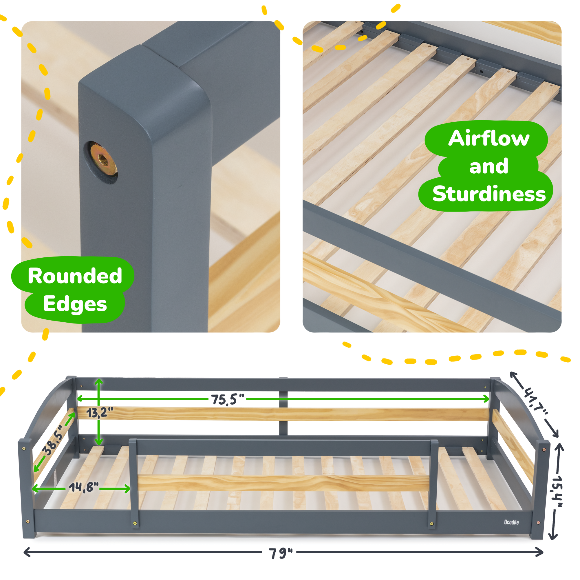 Floor Bed - Twin Size