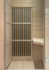 Blisspod | Vienna | Far Infrared Sauna | Canadian Hemlock Very Low EMF | 72.8"H x 35.4"W x 25.6"D | 1 Person