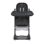 Adjustable Baby High Chair 0-6 Years, Portable Infant Feeding Seat With Safety Belt, Silent Lockable Wheels