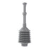 Bellows Accordion Toilet Plunger (Grey)