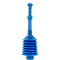 Bellows Accordion Toilet Plunger (Blue)