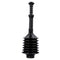 Bellows Accordion Toilet Plunger (Black)