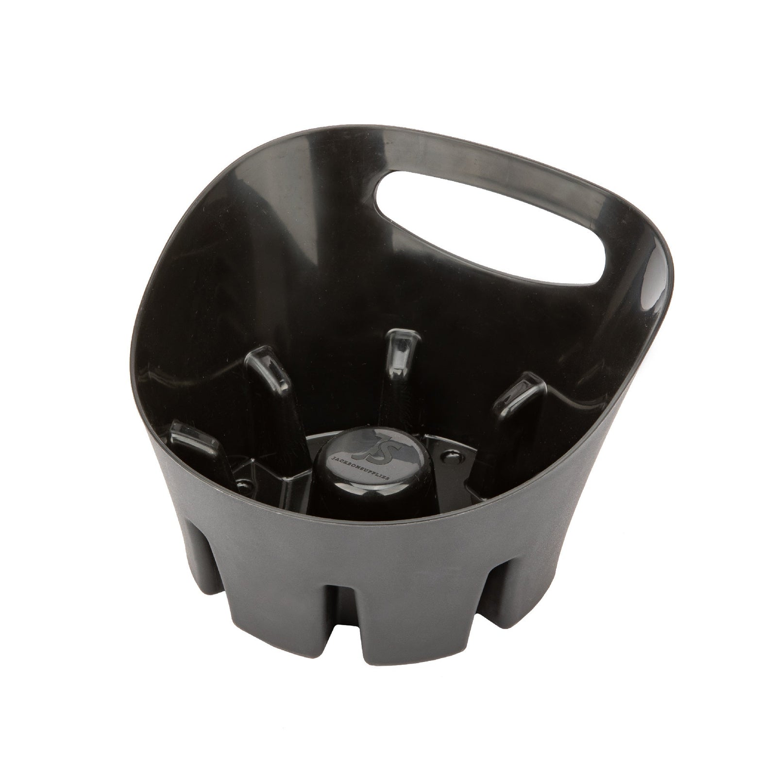 Antimicrobial Universal Drip Tray for Toilet Plunger (Black)