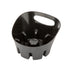 Antimicrobial Universal Drip Tray for Toilet Plunger (Black)
