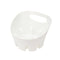 Antimicrobial Universal Drip Tray for Toilet Plunger (White)