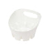 Antimicrobial Universal Drip Tray for Toilet Plunger (White)