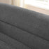 Upholstered L-Shaped Modular Sectional Sofa With Chaise, Wave-Shaped Armrest