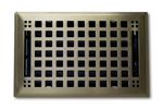 Steel Artisan Vent Covers - Antique Brass